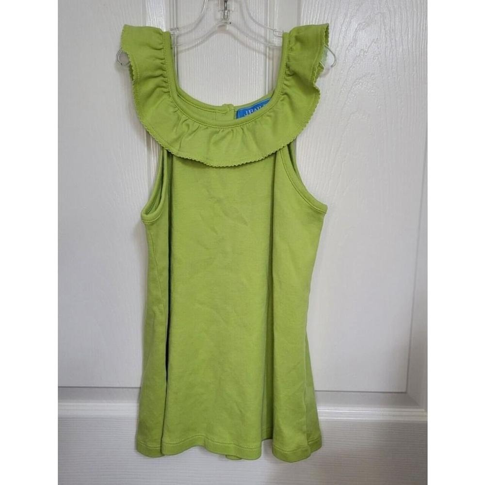 Green J. Bailey Ruffled Tee Girl's Size 8